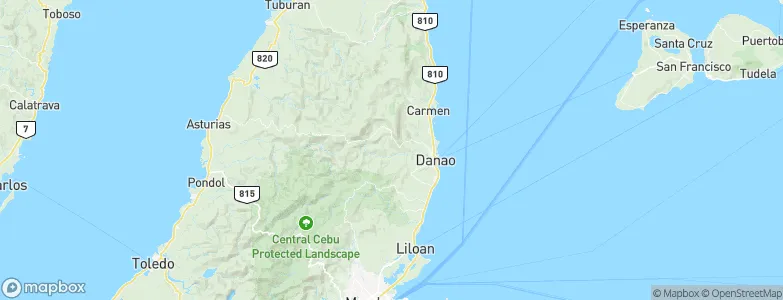 Masaba, Philippines Map