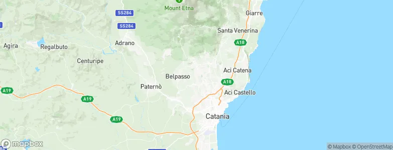 Mascalucia, Italy Map