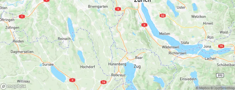 Maschwanden, Switzerland Map