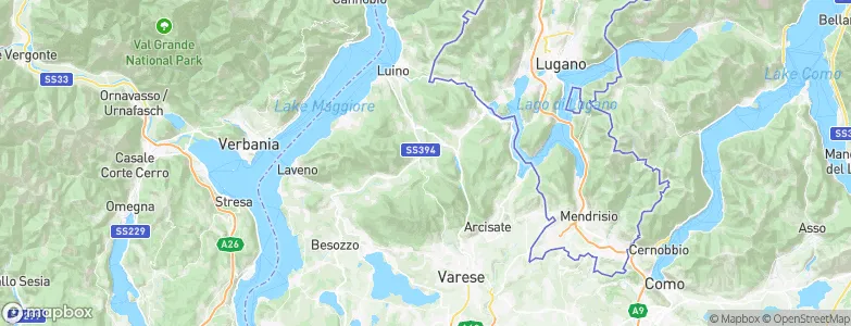 Masciago Primo, Italy Map