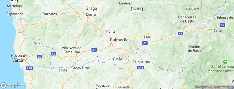 Mascotelos, Portugal Map