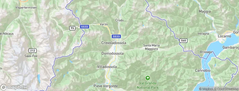 Masera, Italy Map
