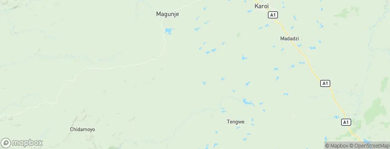 Mashonaland West Province, Zimbabwe Map