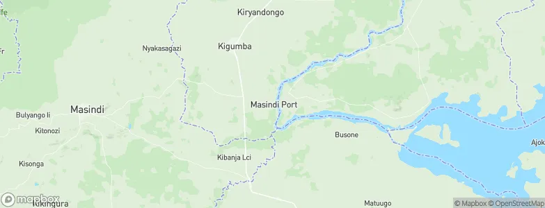 Masindi Port, Uganda Map