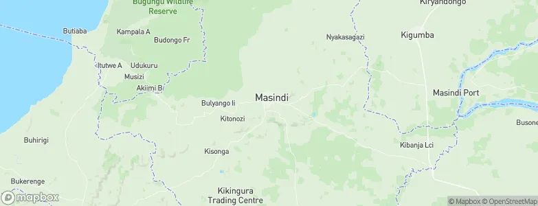 Masindi, Uganda Map