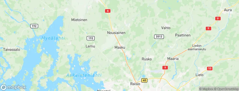 Masku, Finland Map