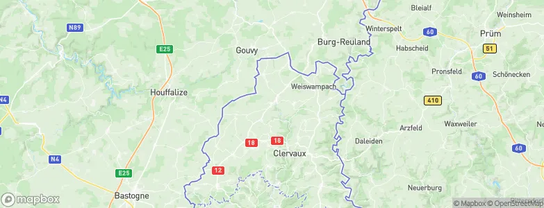 Massen, Luxembourg Map