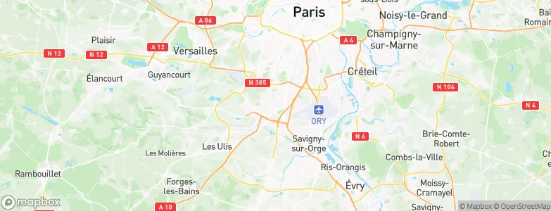 Massy, France Map
