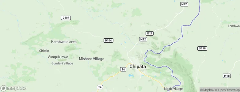 Masupe, Zambia Map