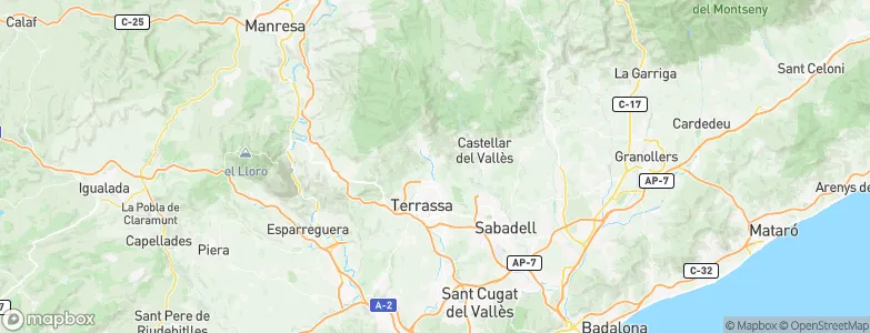 Matadepera, Spain Map