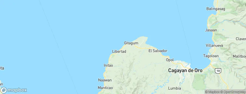 Matangad, Philippines Map