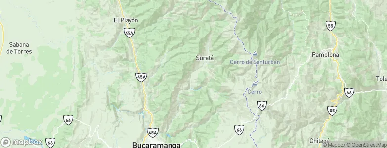 Matanza, Colombia Map