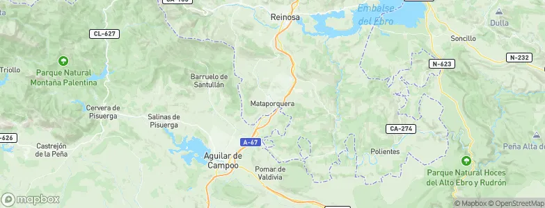 Mataporquera, Spain Map