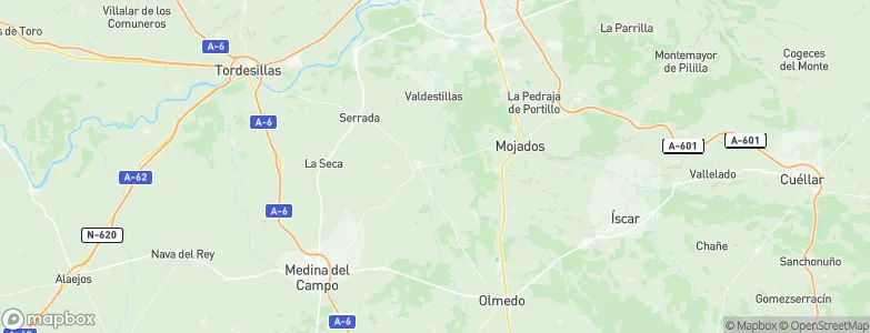 Matapozuelos, Spain Map