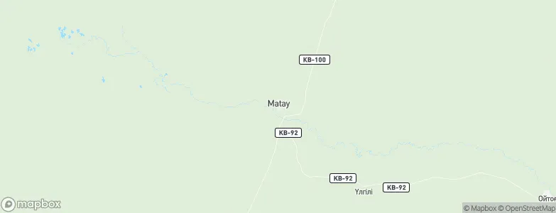 Matay, Kazakhstan Map