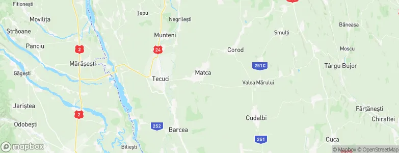 Matca, Romania Map