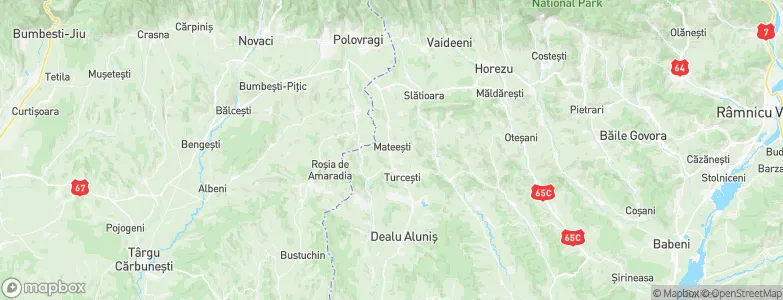 Mateeşti, Romania Map