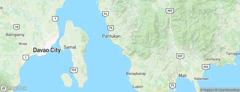 Matiao, Philippines Map