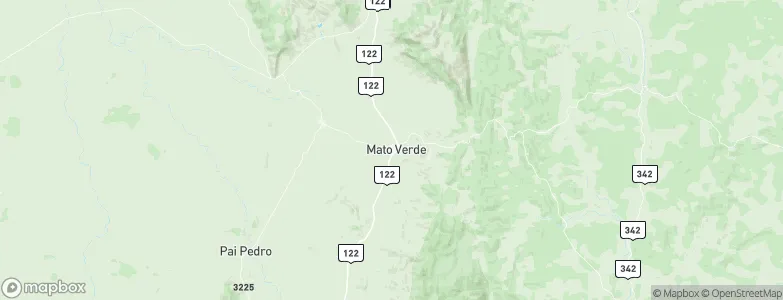 Mato Verde, Brazil Map