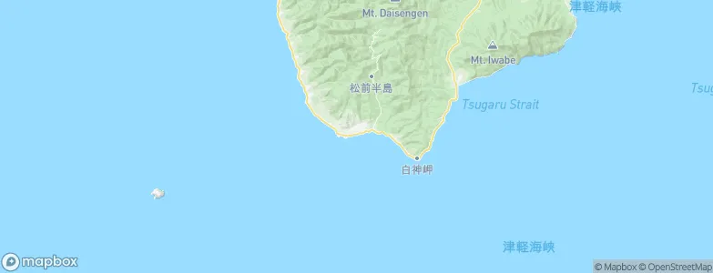 Matsumae, Japan Map