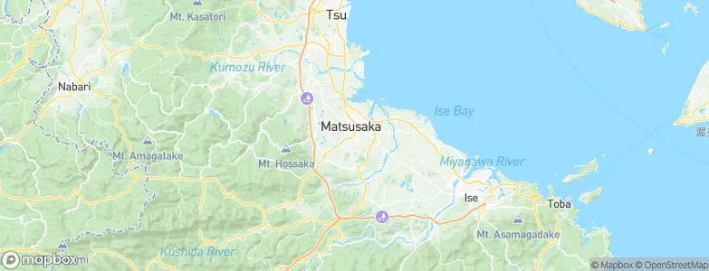 Matsusaka, Japan Map