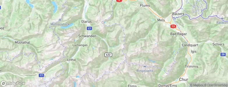 Matt, Switzerland Map