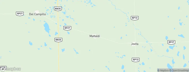 Mattaldi, Argentina Map
