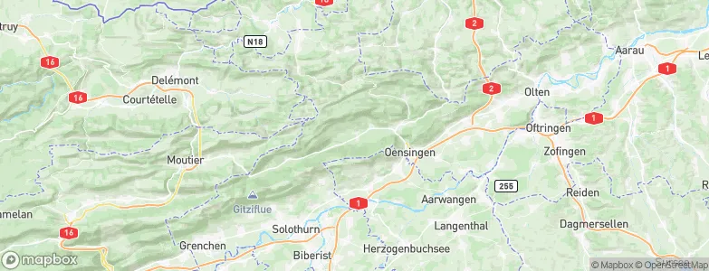 Matzendorf, Switzerland Map