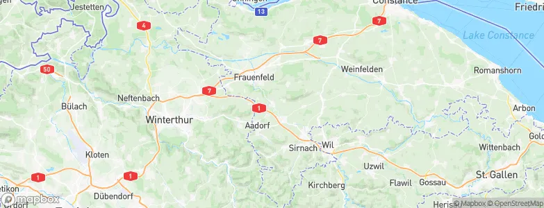 Matzingen, Switzerland Map