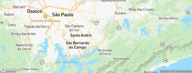 Mauá, Brazil Map