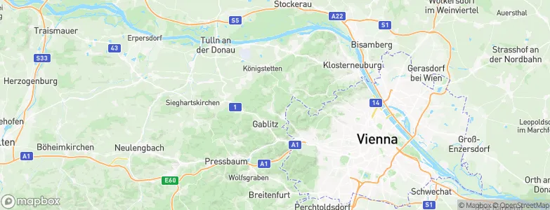 Mauerbach, Austria Map