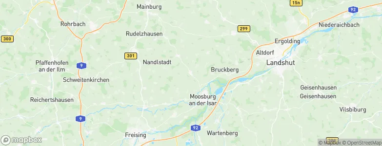 Mauern, Germany Map