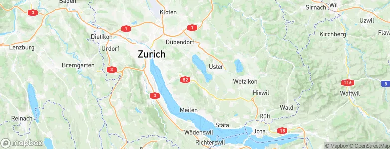 Maur, Switzerland Map