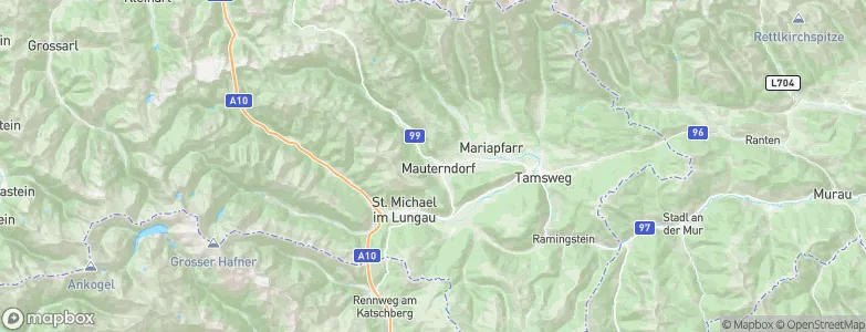 Mauterndorf, Austria Map