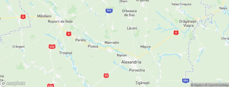 Mavrodin, Romania Map
