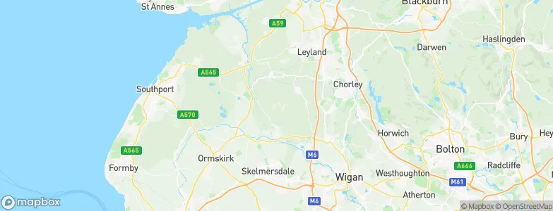 Mawdesley, United Kingdom Map