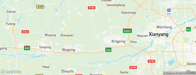 Mawei, China Map