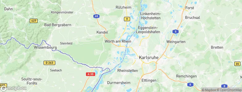 Maximiliansau, Germany Map