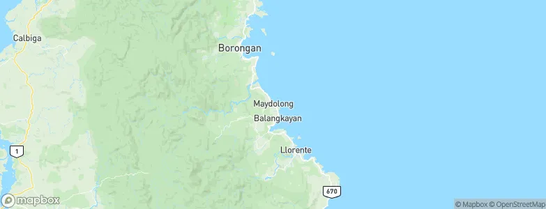 Maydolong, Philippines Map