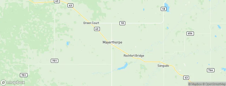 Mayerthorpe, Canada Map