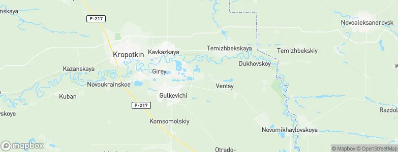 Maykopskoye, Russia Map