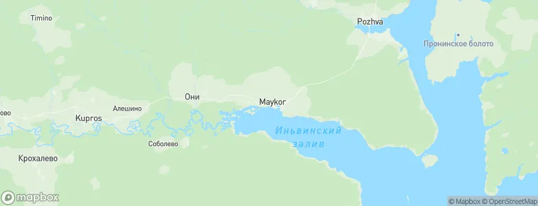 Maykor, Russia Map
