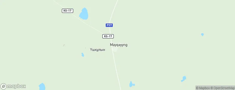 Mayqayyng, Kazakhstan Map