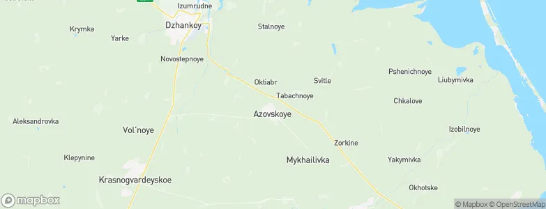 Mayskoye, Ukraine Map