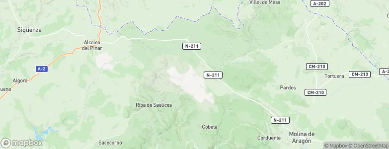 Mazarete, Spain Map