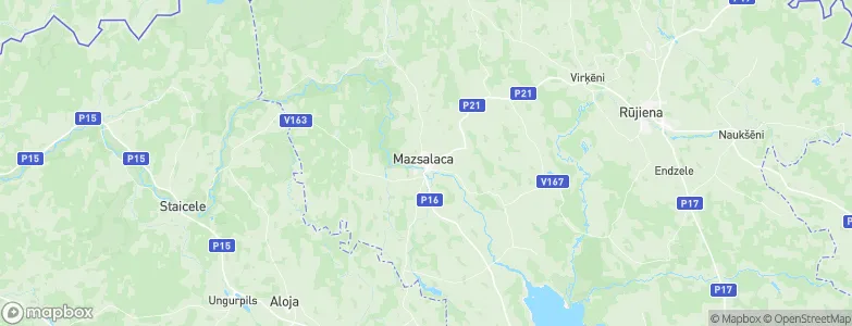 Mazsalaca, Latvia Map