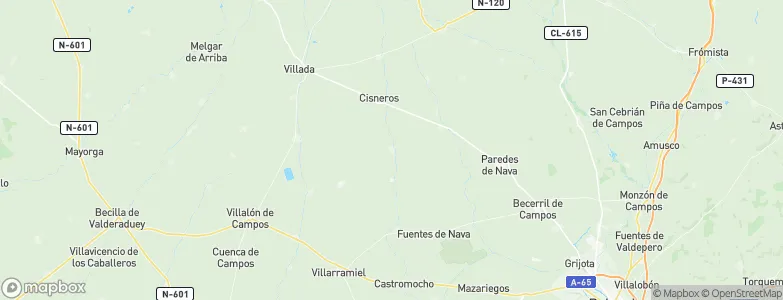 Mazuecos de Valdeginate, Spain Map