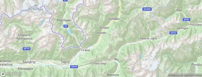 Mazzo di Valtellina, Italy Map