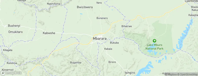 Mbarara, Uganda Map