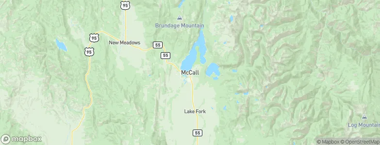 McCall, United States Map